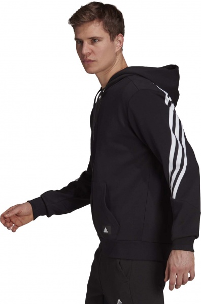 Джемпер Adidas M FI 3S FZ GR4086 р. 2XL черный
