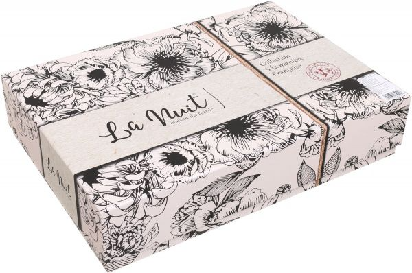 Комплект постельного белья Bright dots семейный разноцветный La Nuit