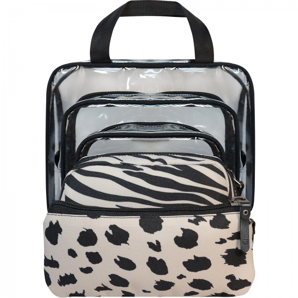 Набір органайзерів для подорожі Bagland 5 в 1 прозора/1165 72230 суб 1165