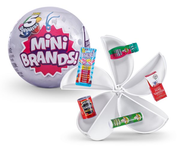 Ігровий набір Zuru Mini Brands Supermarket Фігурки-сюрприз в кулі 5 шт. в асортименті 