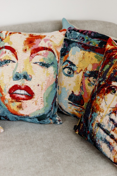 Подушка декоративна Мерлін 45x45 см різнокольоровий Прованс 