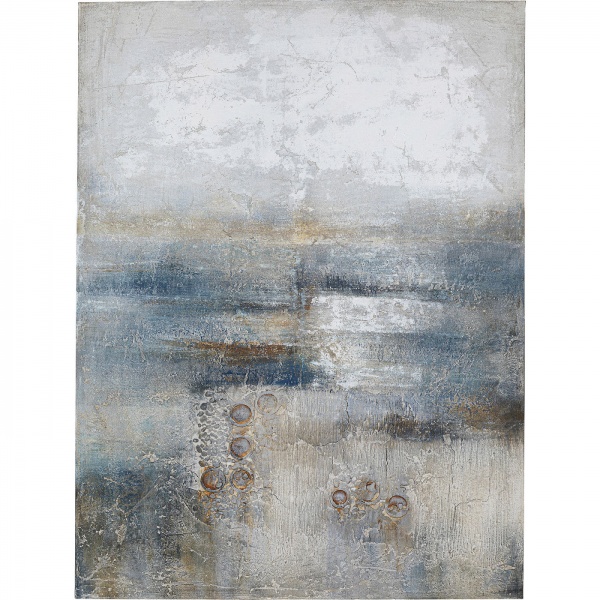 Картина акрилова Абстракція в ночі 90x120 см KARE Design 51449 