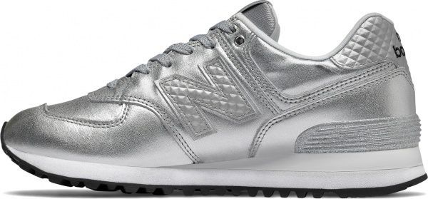 Кроссовки New Balance WL574NRI р.8,5 серебристый