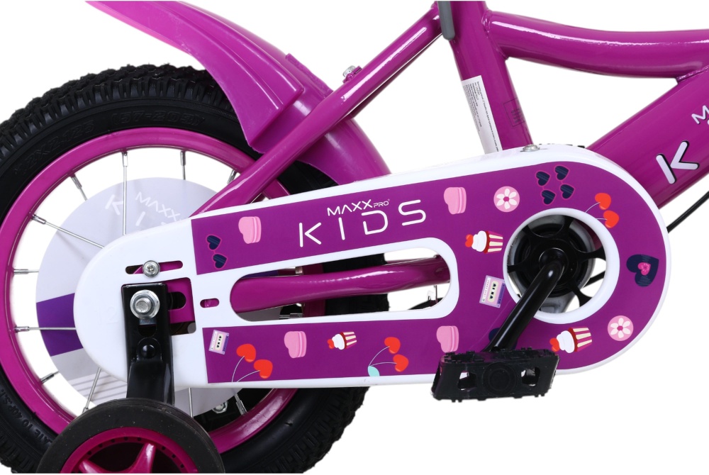 Велосипед дитячий MaxxPro kids 12' KQ-27 фуксія