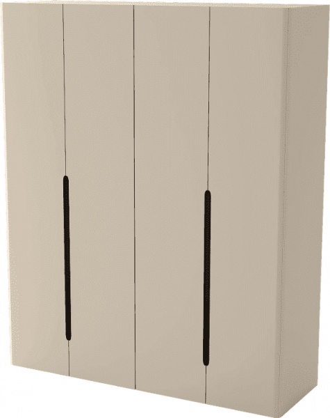 Шкаф Aqua Rodos Crystal бежевый глянец 