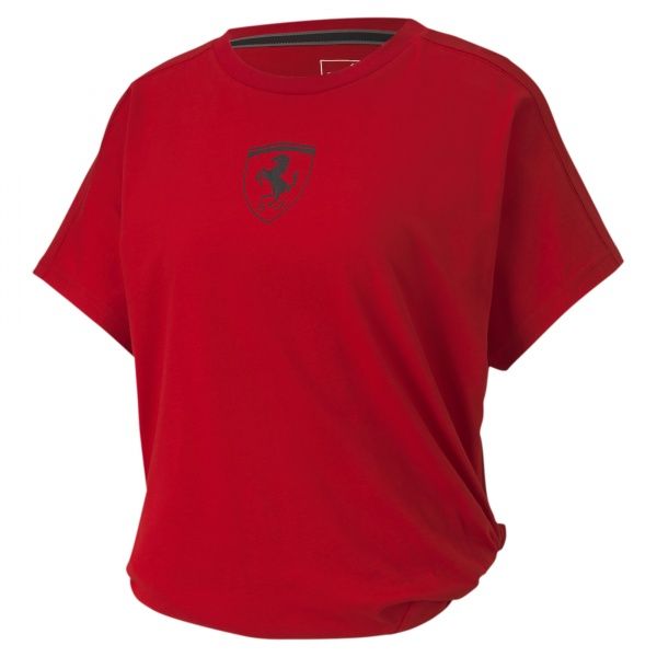 Футболка Puma Ferrari Wmn Big Shield Tee 59613502 XS червоний