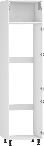 Шкаф под холодильник Грейд (двери 1174) ТОП 600x2360x560 мм белый 
