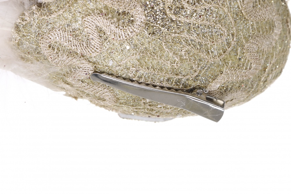 Декорация птичка ажурная 21 см ассортимент EPI-EYJY14892-15275