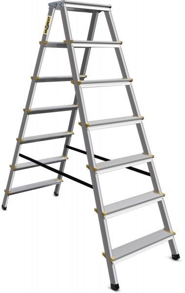 Лестница-стремянка Drabest PRO двусторонняя 2х7 (DD7-150) 