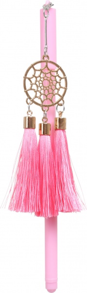 Ручка гелевая Ловец снов розовая 