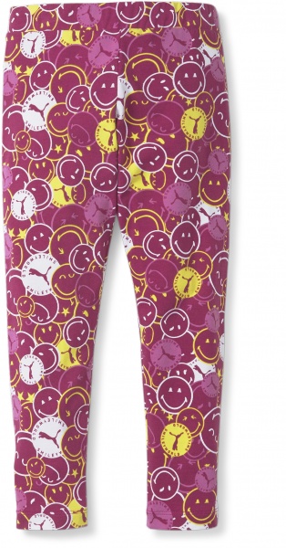 Лосины Puma x SW AOP Leggings 84697714 р.116 малиновый