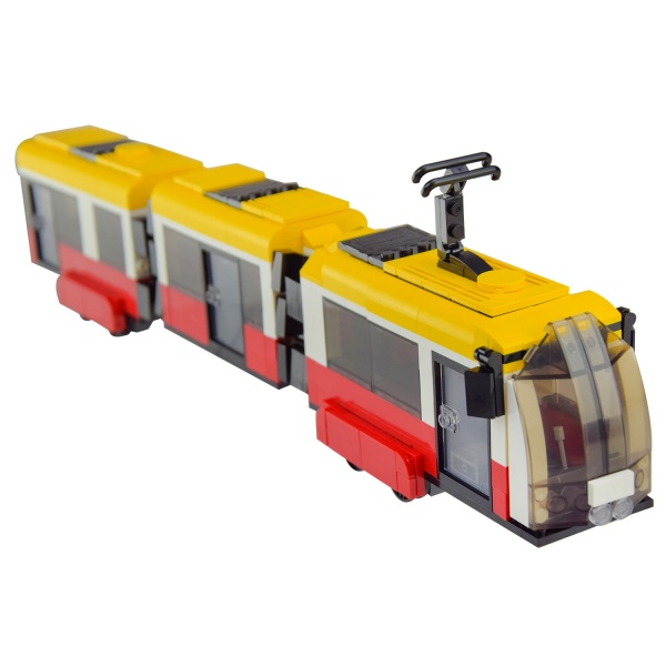Автоконструктор Iblock Трамвай 3-секційний PL-921-381
