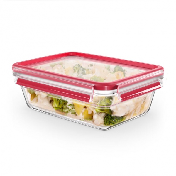Ємність для продуктів універсальна з кришкою MASTERSEAL GLASS 1.3 л N1041010 Tefal