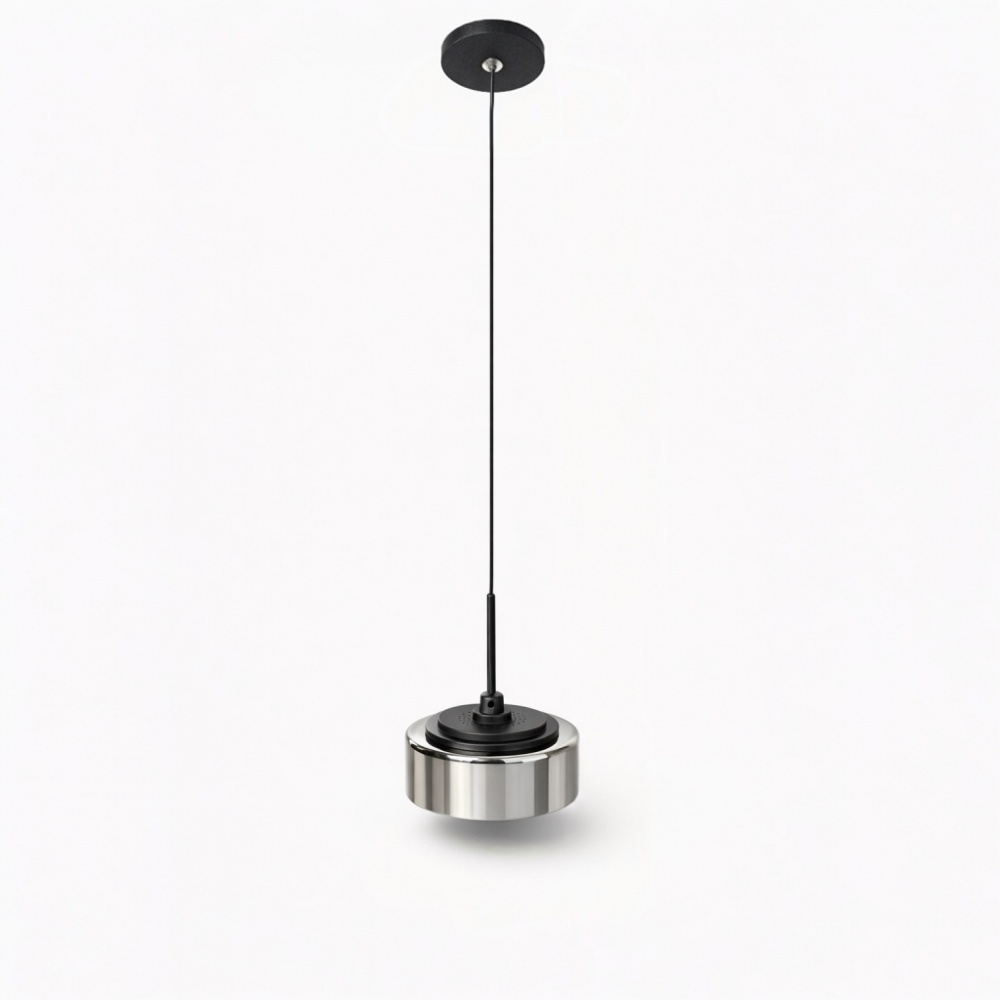 Люстра підвісна LIGHT SET DUSHA MS241 1x12 Вт GX53 чорний/димчастий