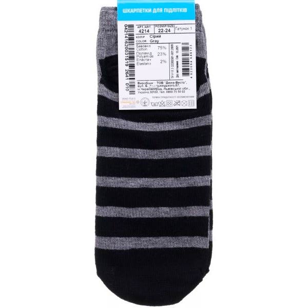 Носки детские унисекс Duna 4214 р.22–24 серый