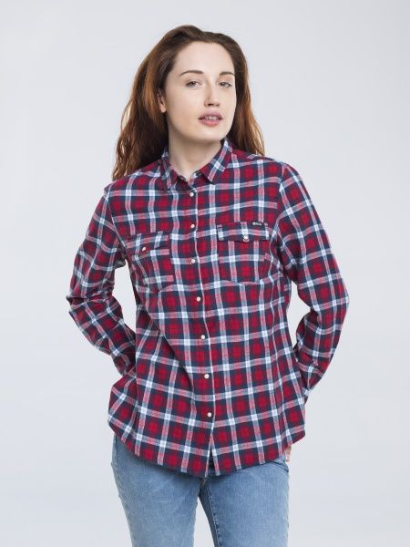 Сорочка BigStar PATRICEE 145739603 р. S червоний