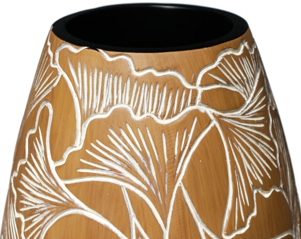 Ваза коричневая Forest 41 см