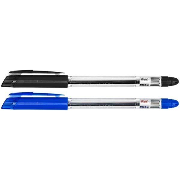 Набір ручок кулькових Flair Fuel 2 шт. синя та чорна 