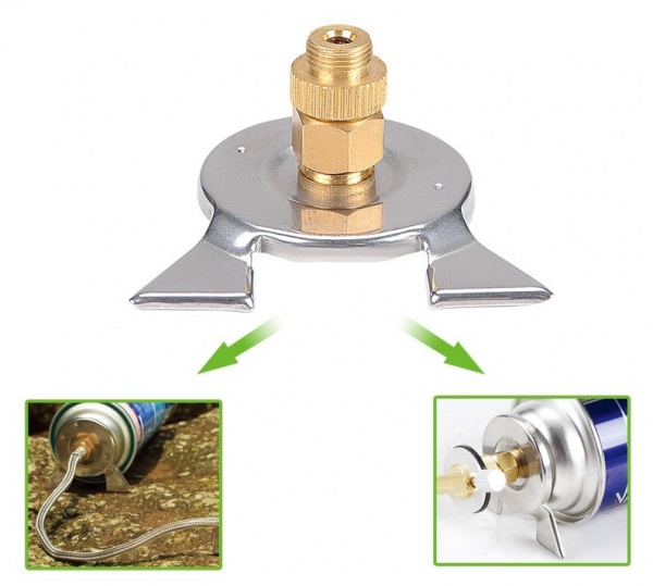  BRS Перехідник 17B на балон (з різьби на цангу)