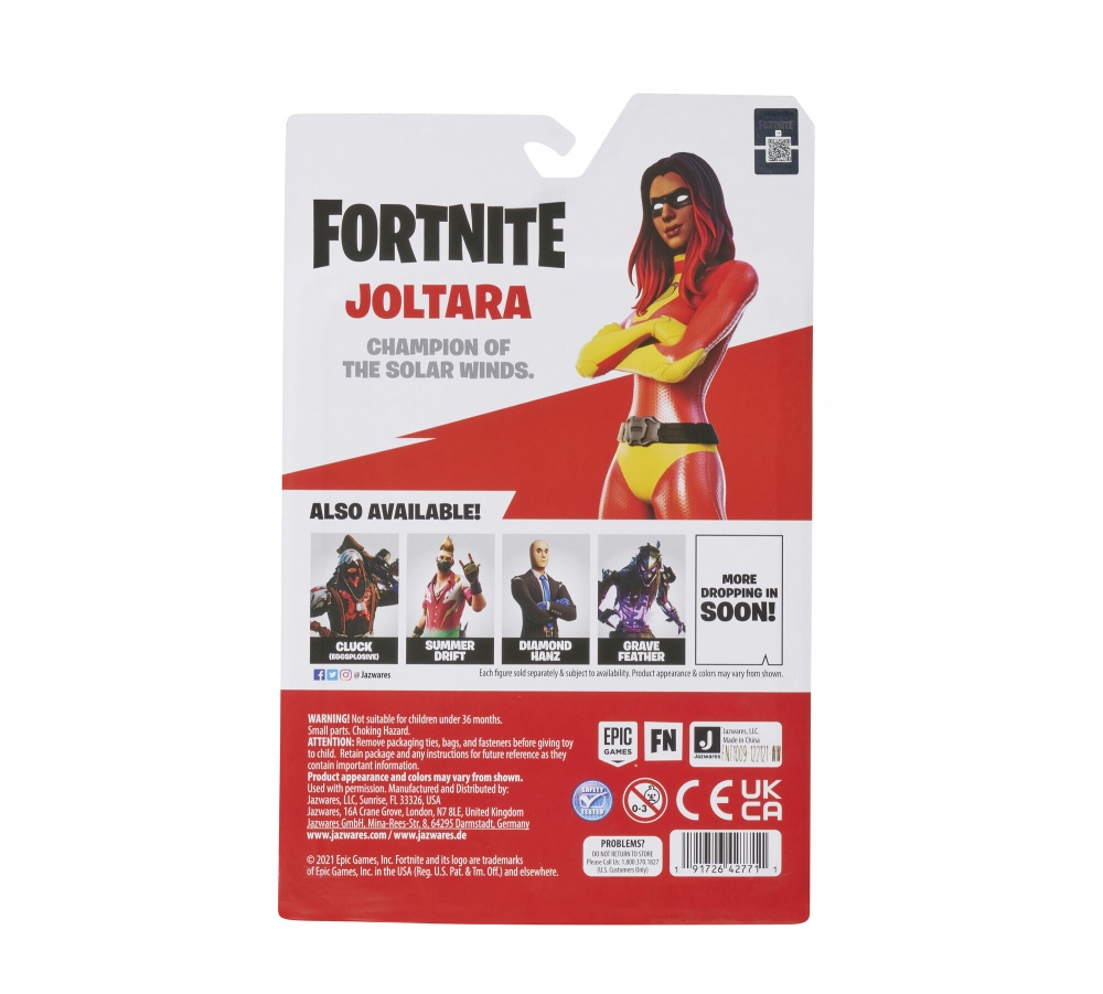 Фигурка коллекционная Fortnite Solo Mode Joltara 10 см FNT1009