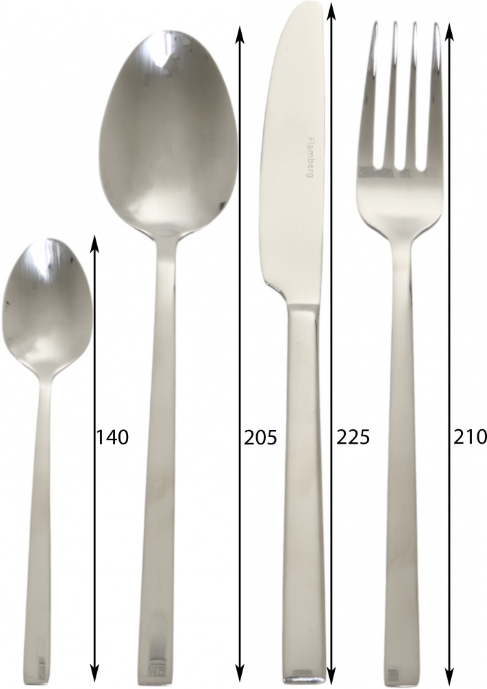 Набір столових приборів Flamberg Umbria нержавіюча сталь 24 шт.