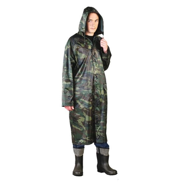 Плащ-дождевик Reis PPNP MO р. XXXL зеленый камуфляж