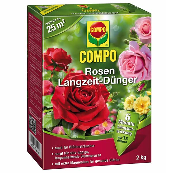 Удобрение для роз Compo долговременный эффект 2 кг 1575