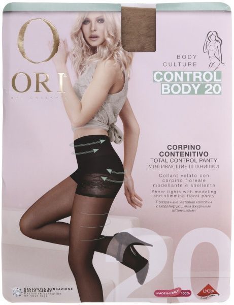 Колготки женские ORI Control Body 20 Den Nature р. 4 нейтральный 1 пар 