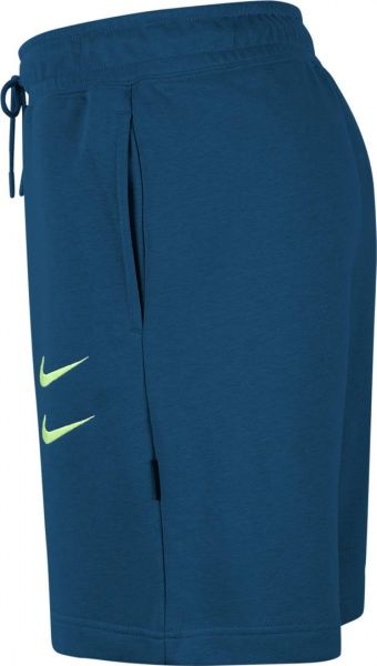 Шорты Nike M NSW SWOOSH SHORT FT CJ4882-499 р. L синий