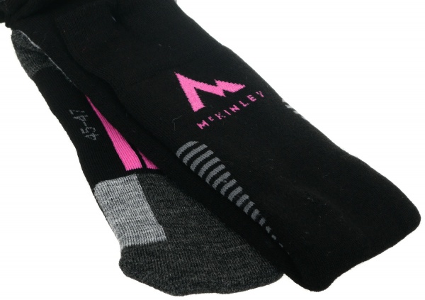 Шкарпетки McKinley Denny ux 2-pack McK 408440-905050 р.45-47 чорний