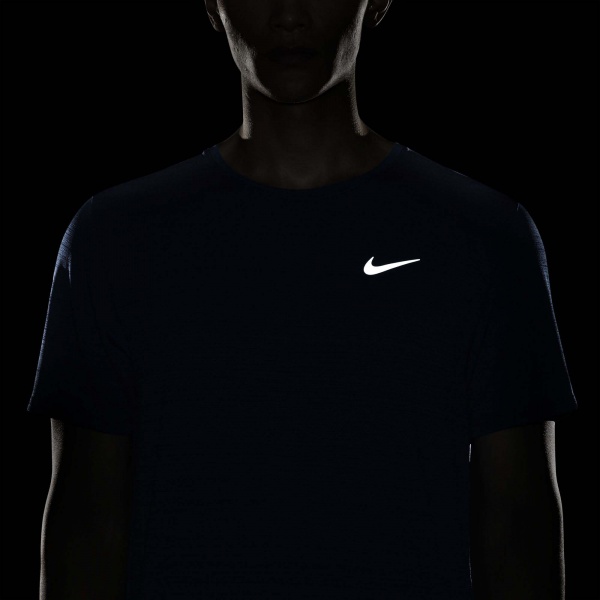 Футболка Nike M NK DF MILER TOP SS CU5992-480 р.M синій
