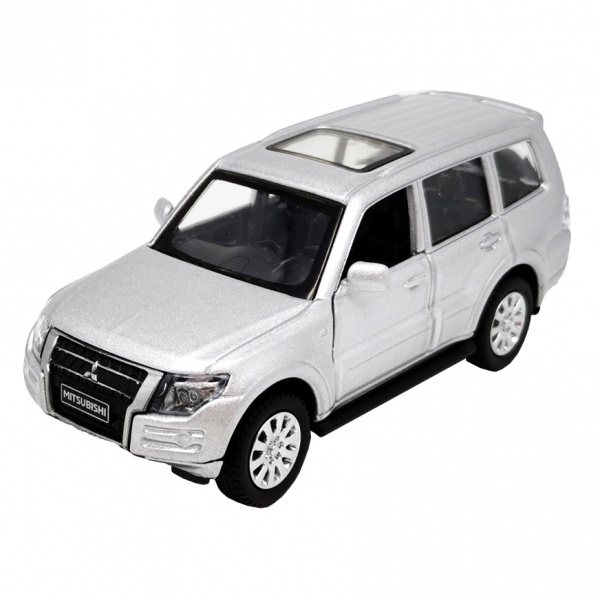Машинка TechnoDrive 1:32 MITSUBISHI PAJERO 4WD TURBO (серебристый) 250282