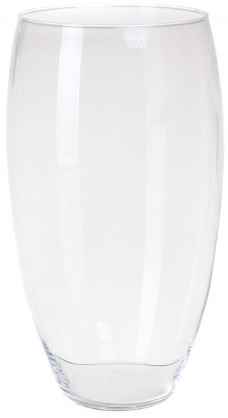 Ваза скляна Wrzesniak Glassworks Класік 17-317P 35 см прозора 