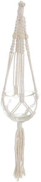 Кашпо підвісне HZ1300200 круглий прозорий 