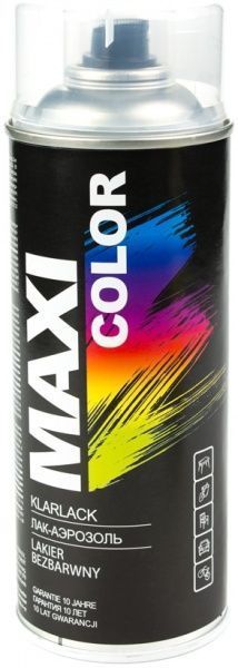 Лак Maxi Color аэрозольный MX0005 бесцветный глянец 400 мл