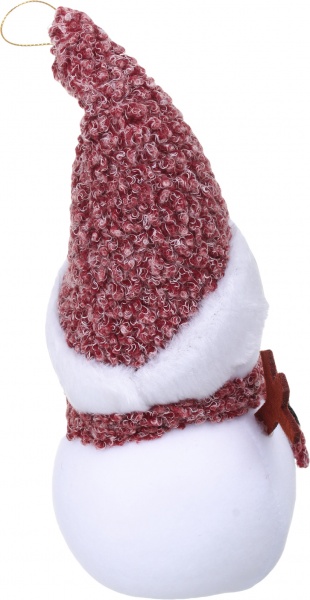 Підвіска Сніговик пінопласт мікс 4 види 14 см 