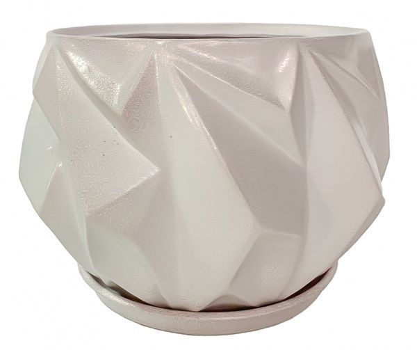 Горщик Камінь круглий 10 л мідний 