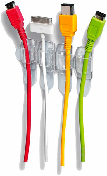 Клипсы для проводов 3M Command 17017CLR прозрачные 5 мм 4 клипсы 5 полосок