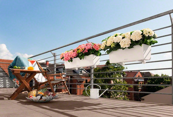 Вазон декоративный Lechuza Balconera Color прямоугольный 28,9л мускат (15684) 