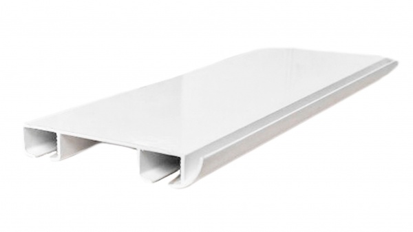 Карниз потолочный АЛЮТЕРРА БР-20 люкс d2500 мм 250 см белый 1 шт. 