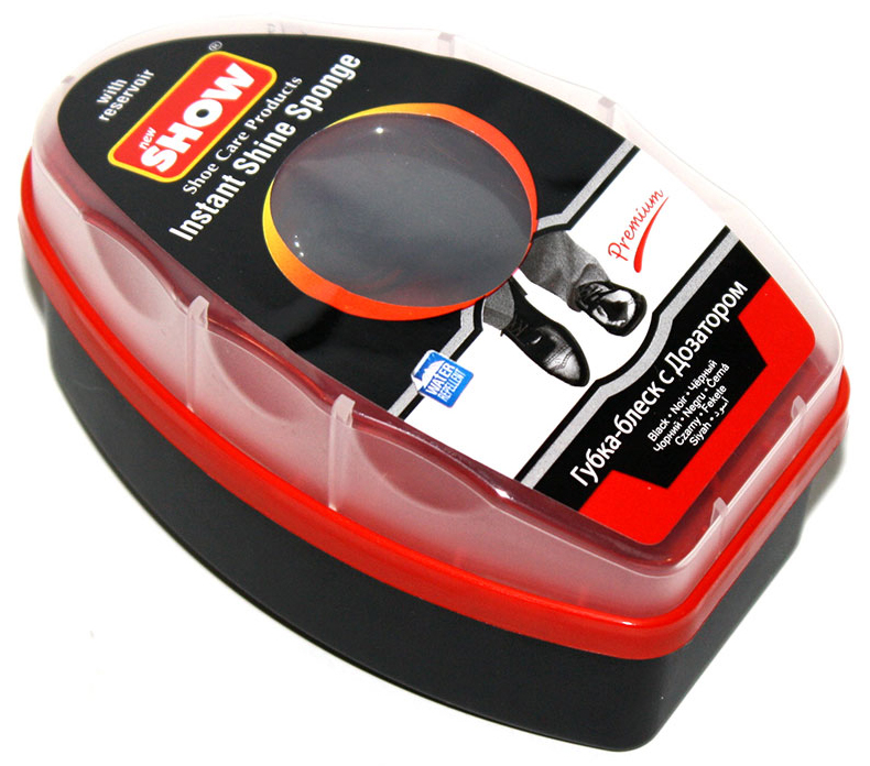 Губка SHOW для обуви черная (030-208) (8698623901396) черный