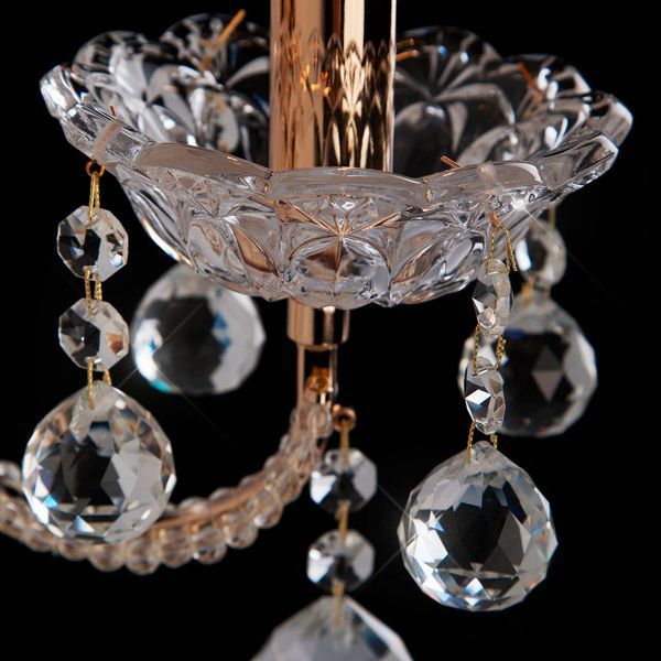 Бра Strotskis Ariella 1x60 Вт E14 золото 10044/1 