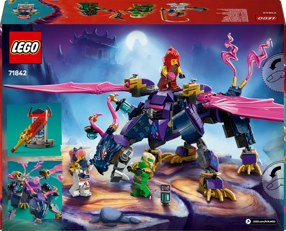 Конструктор LEGO NINJAGO Ронту, повелитель драконов 71842
