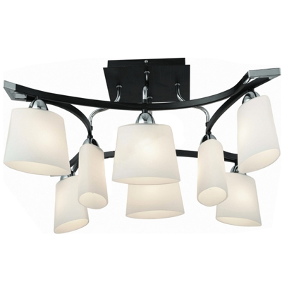 Люстра Altalusse INL-9207C-08 хром/темный венге