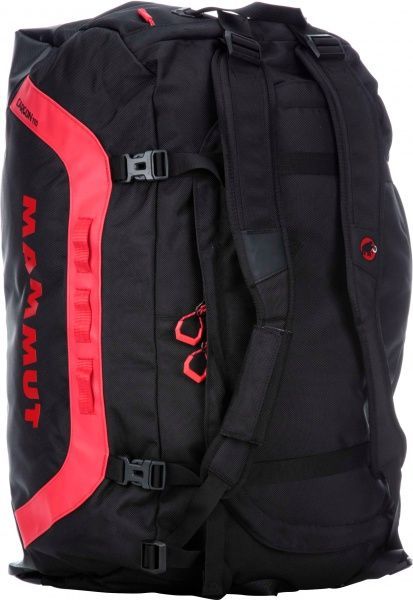 Спортивная сумка MAMMUT Cargon black-fire 2510-02080-0055 90 л черный с красным 