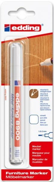 Маркер Edding для мебели Е-8900/624 белый 