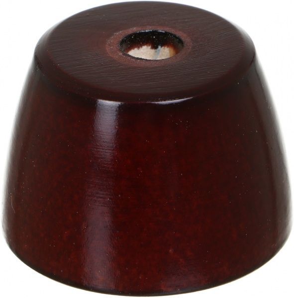 Меблева ніжка №2 d56x40 мм махагон 