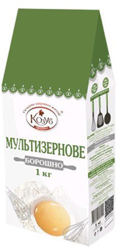 Мука ТМ Козуб Продукт мультизерновая 1 кг 4820094531541