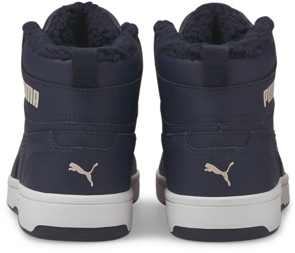 Черевики Puma Rebound Joy Fur Jr 37547705 р.UK 5,5 темно-синій
