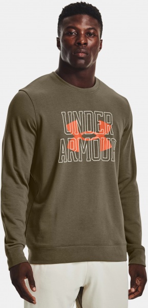 Свитшот Under Armour 1370391-361 р. S/M зеленый